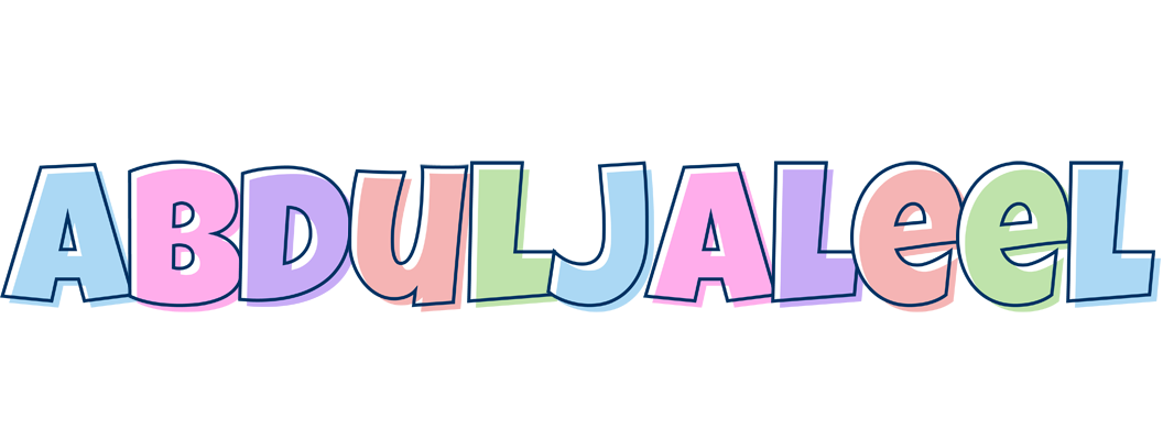 Abduljaleel pastel logo