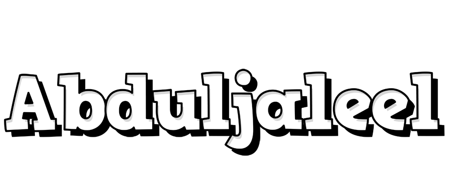 Abduljaleel snowing logo