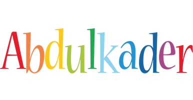 Abdulkader birthday logo