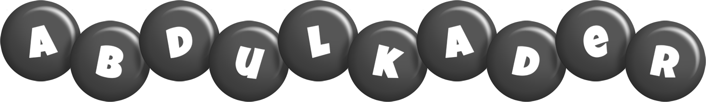 Abdulkader candy-black logo