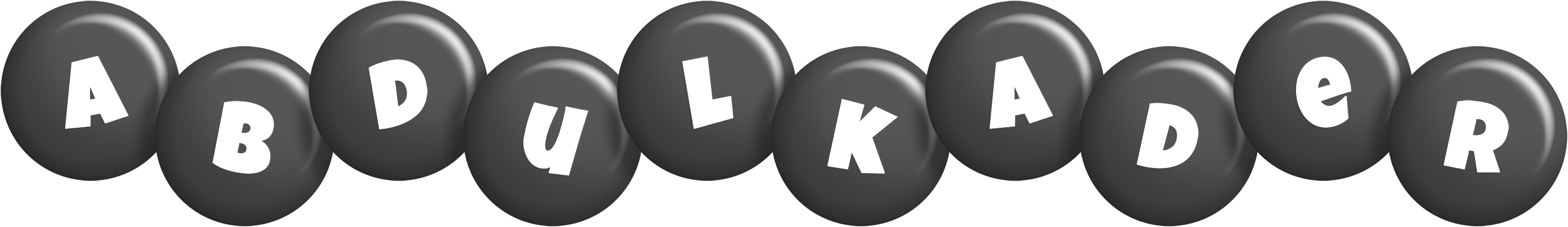 Abdulkader candy-black logo
