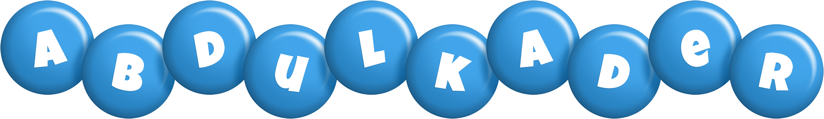 Abdulkader candy-blue logo