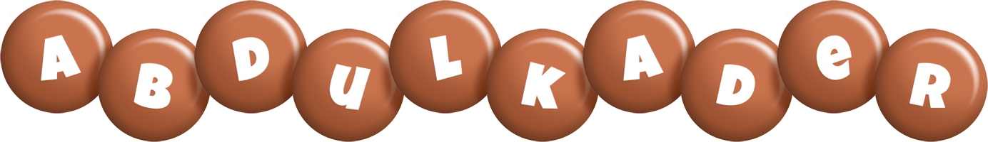 Abdulkader candy-brown logo