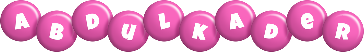 Abdulkader candy-pink logo