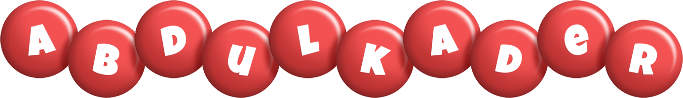 Abdulkader candy-red logo