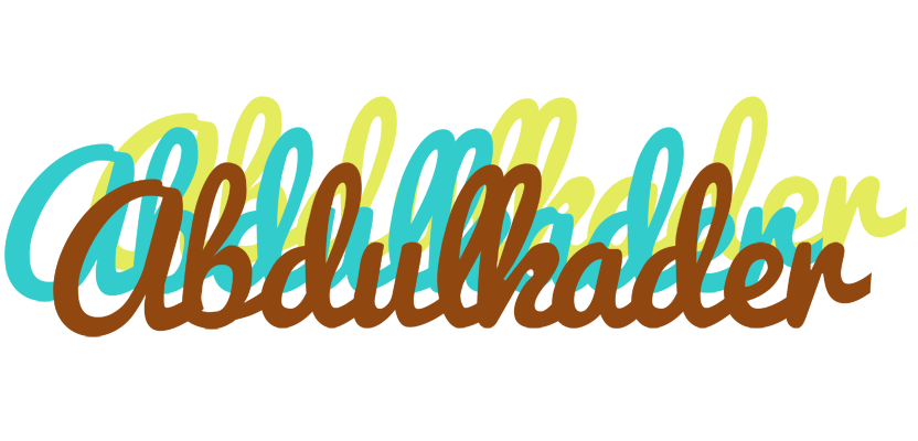 Abdulkader cupcake logo
