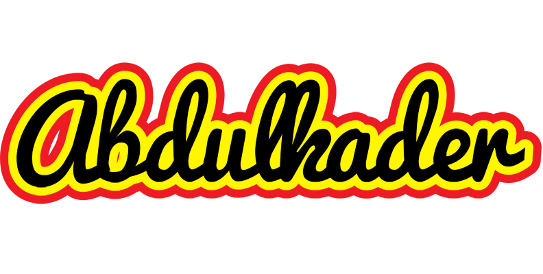 Abdulkader flaming logo