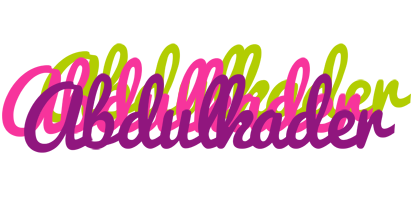 Abdulkader flowers logo