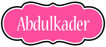 Abdulkader invitation logo