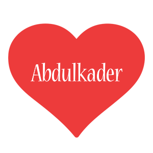 Abdulkader love logo