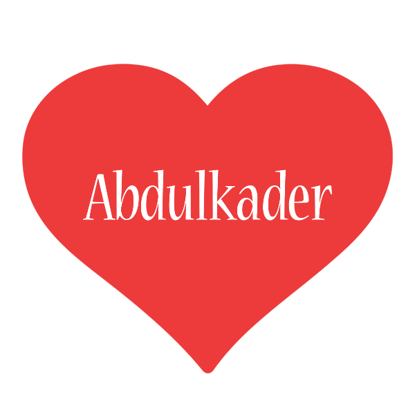 Abdulkader love logo