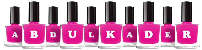 Abdulkader nails logo