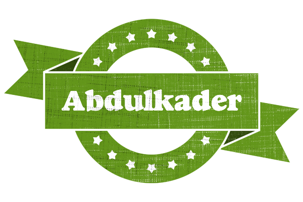 Abdulkader natural logo