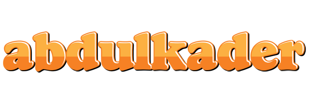 Abdulkader orange logo