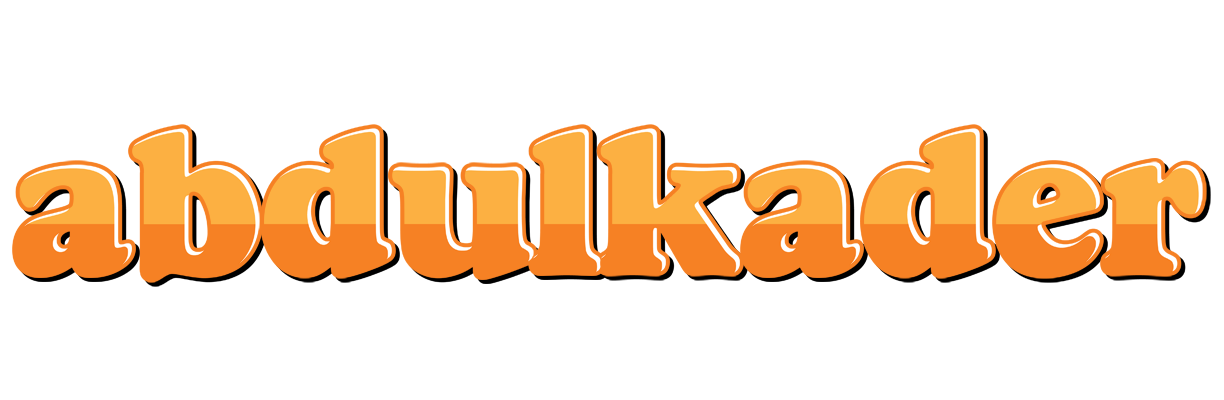 Abdulkader orange logo