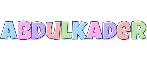 Abdulkader pastel logo