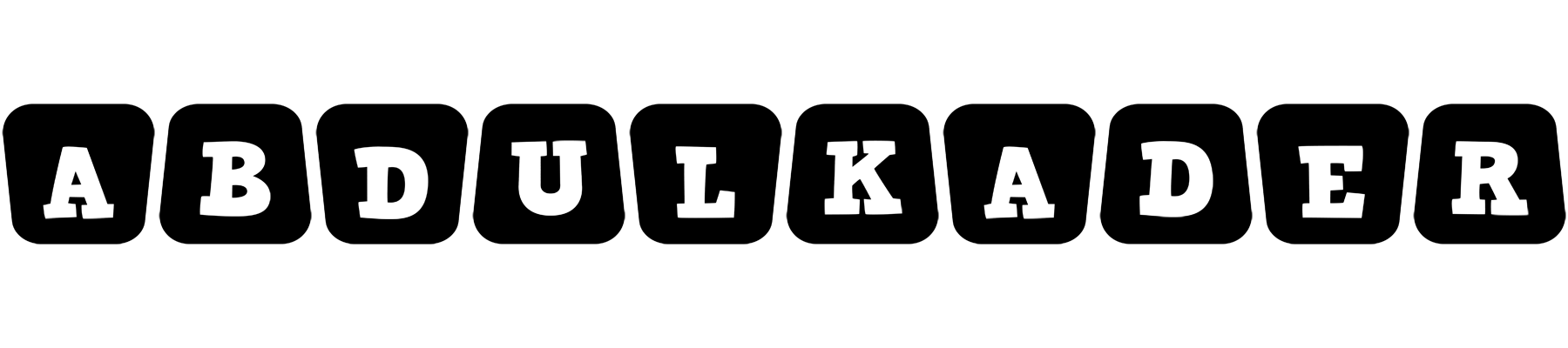 Abdulkader racing logo