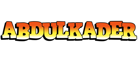 Abdulkader sunset logo