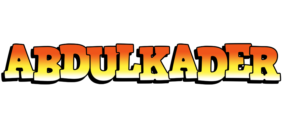 Abdulkader sunset logo