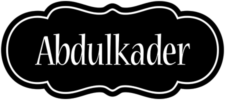 Abdulkader welcome logo