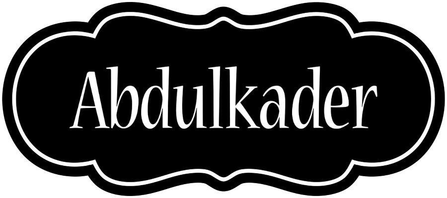Abdulkader welcome logo