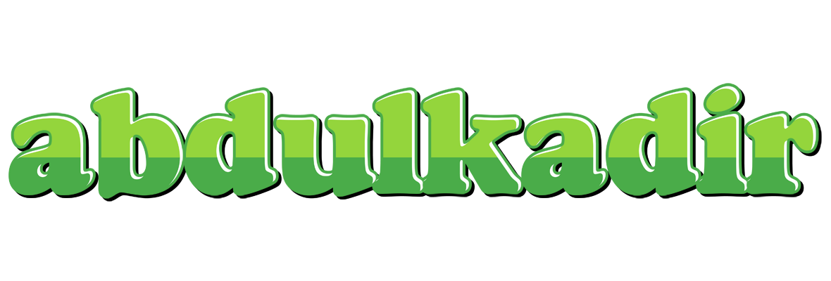 Abdulkadir apple logo