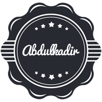 Abdulkadir badge logo