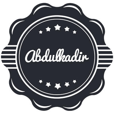 Abdulkadir badge logo