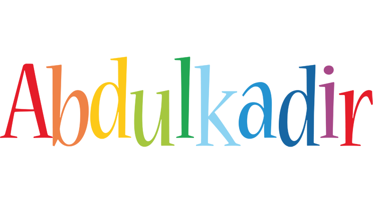 Abdulkadir birthday logo