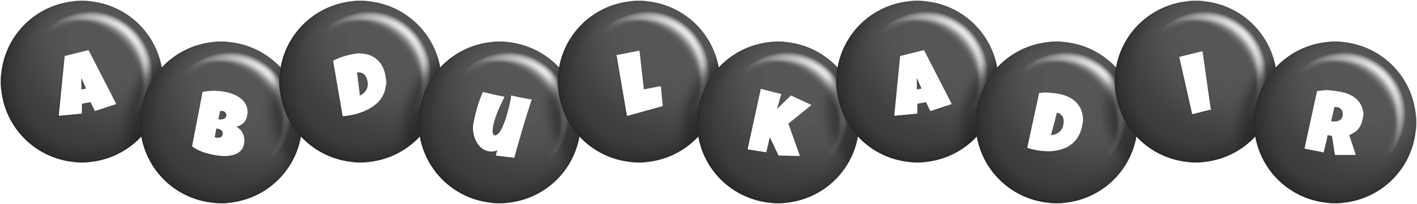 Abdulkadir candy-black logo