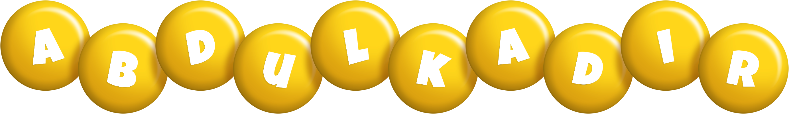 Abdulkadir candy-yellow logo