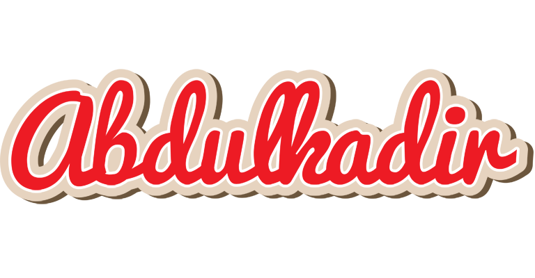 Abdulkadir chocolate logo