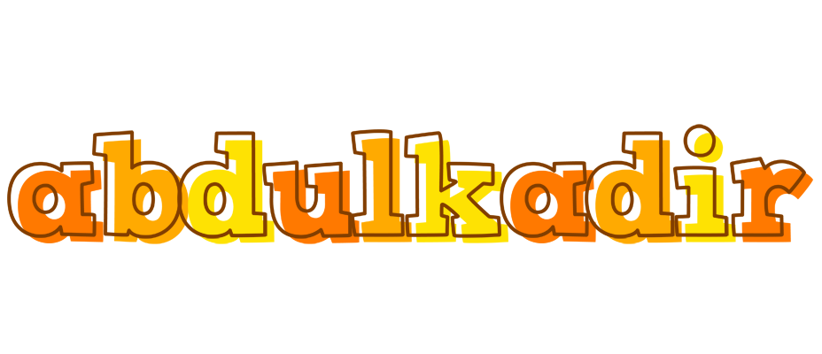 Abdulkadir desert logo