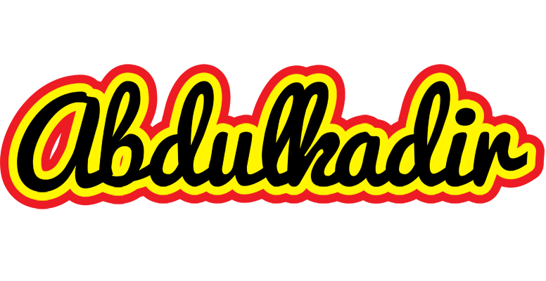 Abdulkadir flaming logo