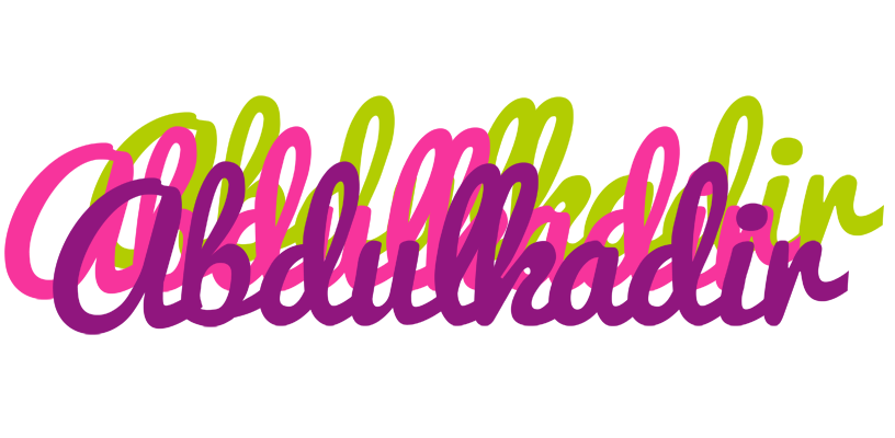 Abdulkadir flowers logo