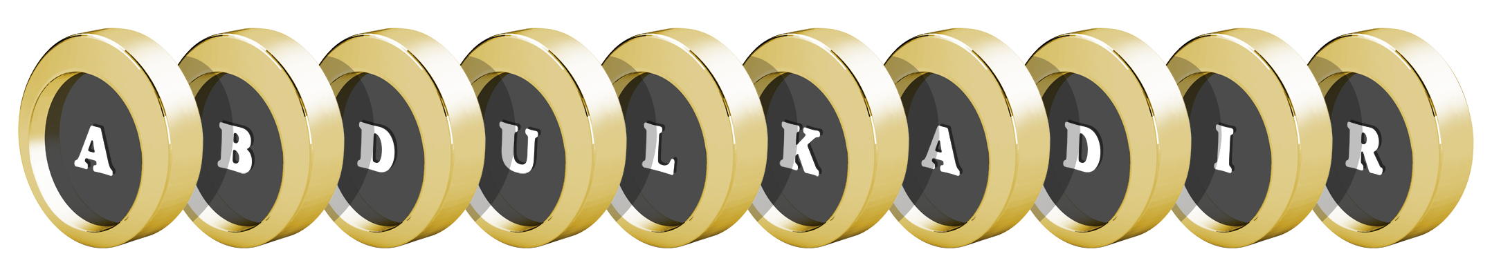 Abdulkadir gold logo