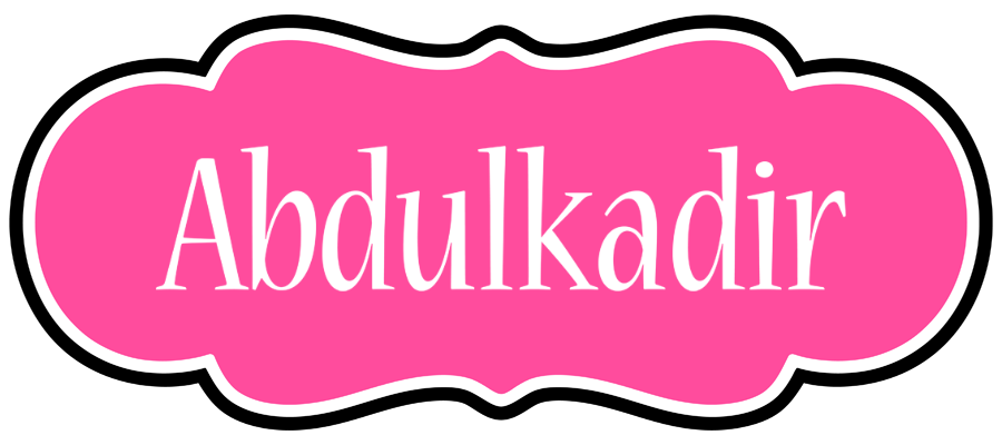 Abdulkadir invitation logo