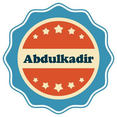 Abdulkadir labels logo