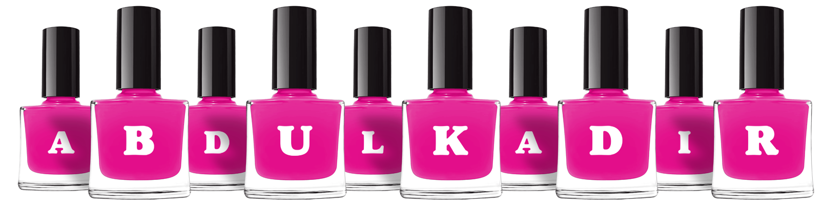 Abdulkadir nails logo
