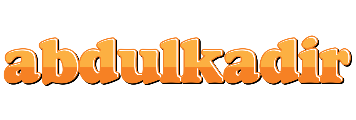Abdulkadir orange logo