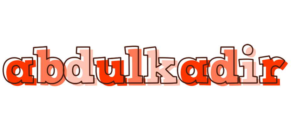 Abdulkadir paint logo