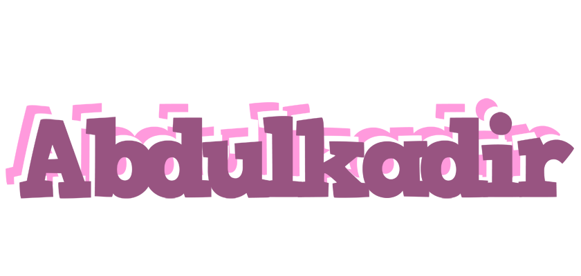 Abdulkadir relaxing logo