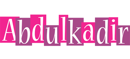 Abdulkadir whine logo