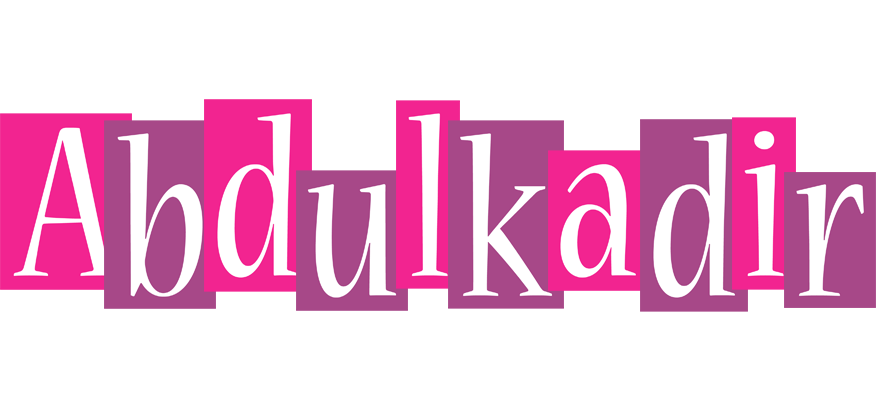 Abdulkadir whine logo
