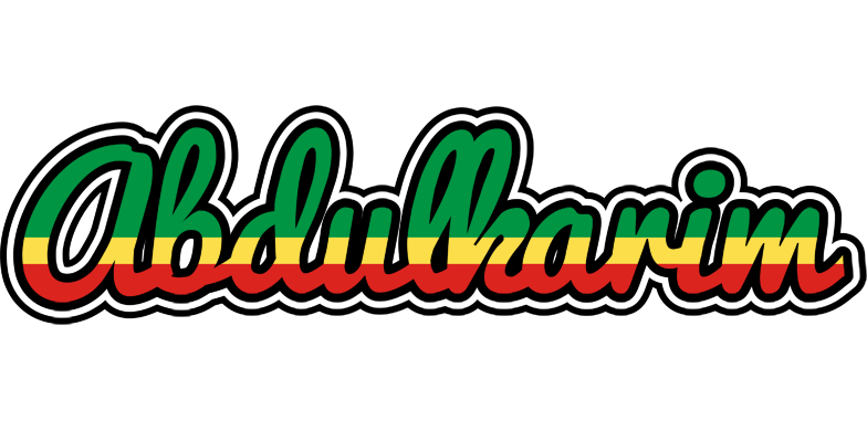 Abdulkarim african logo