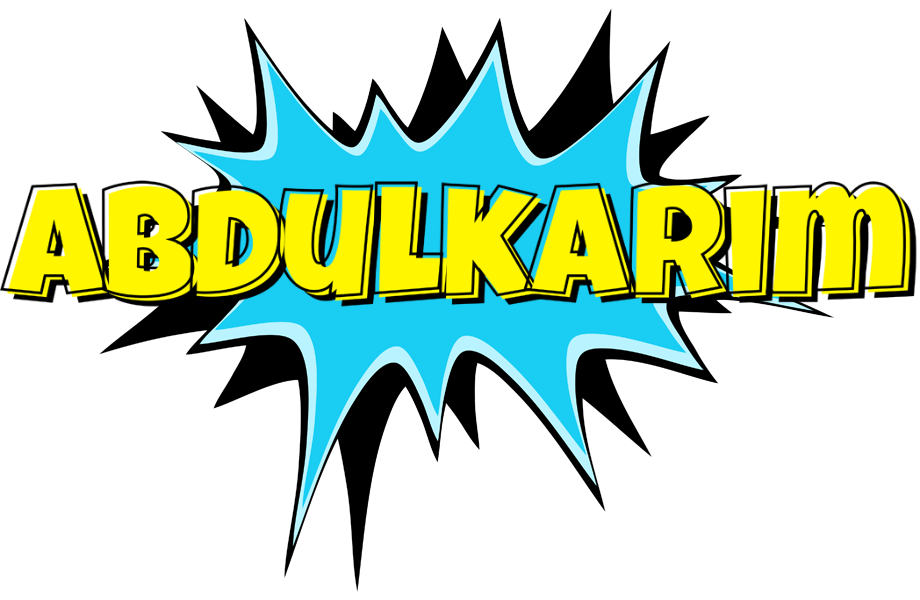 Abdulkarim amazing logo