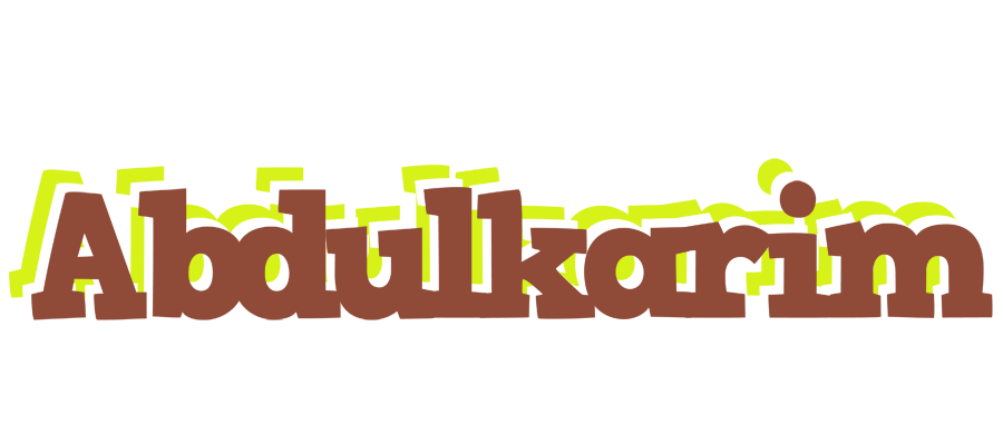 Abdulkarim caffeebar logo