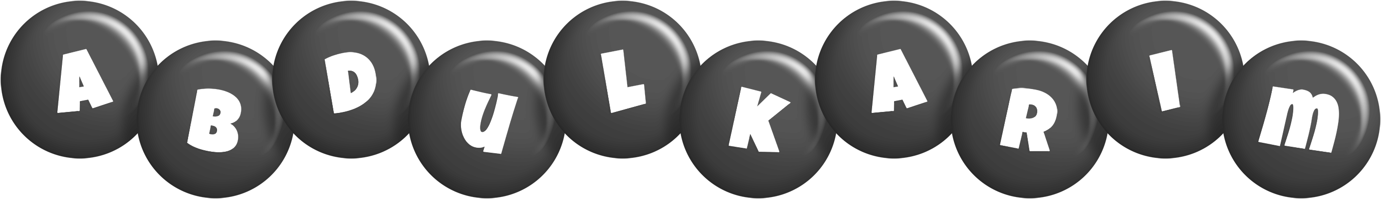 Abdulkarim candy-black logo
