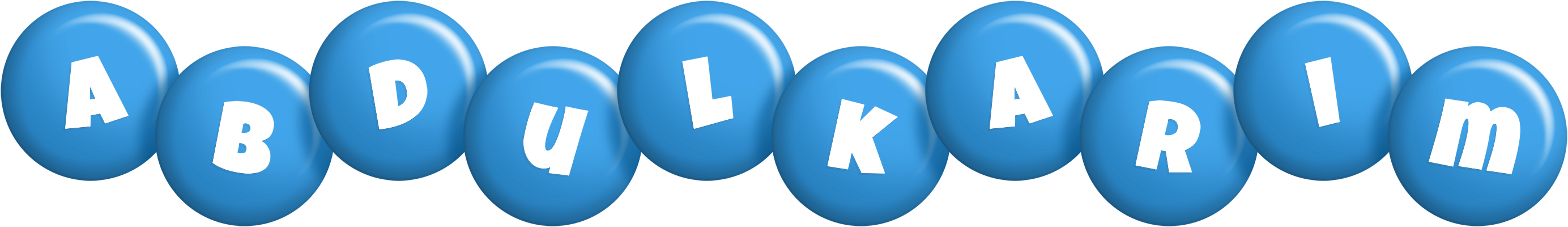 Abdulkarim candy-blue logo