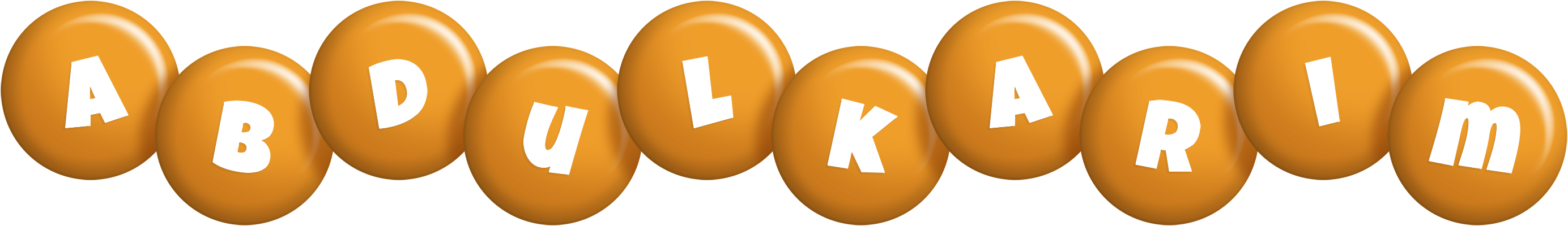Abdulkarim candy-orange logo